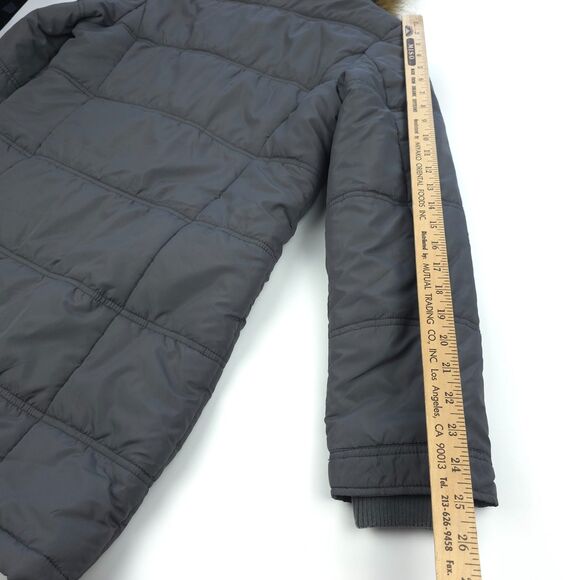 ALPHA INDUSTRIES Madison Vegan Fur Parka Puffer Jacket Military Cargo Gorpcore - Picture 9 of 15